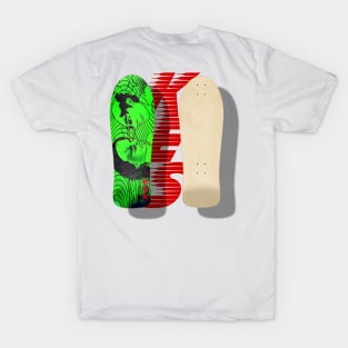 Knotty ends Surf old school human T-Shirt